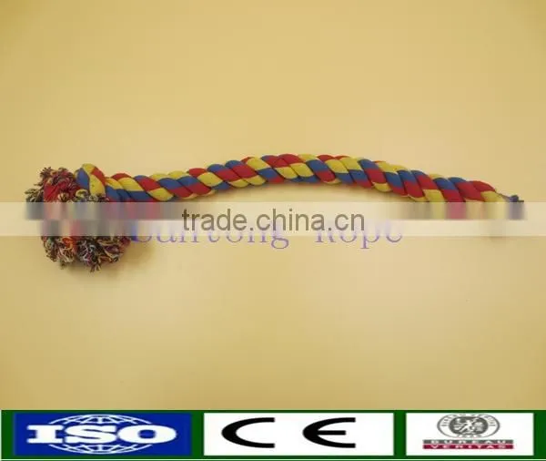 Cotton dog toys rope