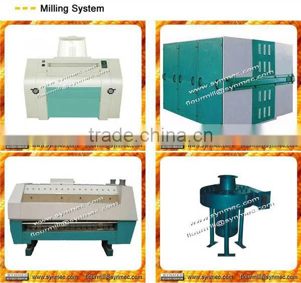 middle wheat flour processing plant, grain flour process machine, flour machinery