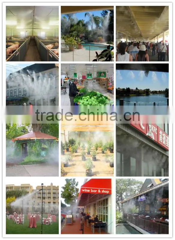E0001 fine and good design misting system& misting cooling & misting kit for garden supplies in 2014