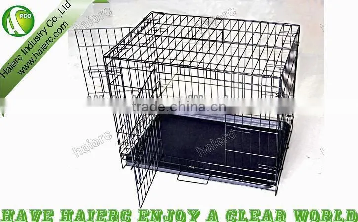 Haierc Hot Sale Metal Dog Cage Dog Carrier