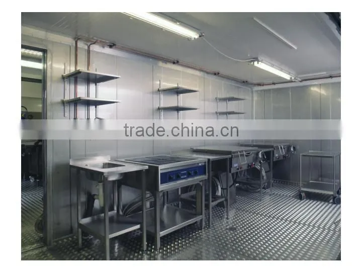 prefabricated container mobile kitchen