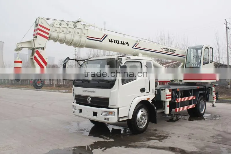 10 ton truck mounted telescopic boom crane