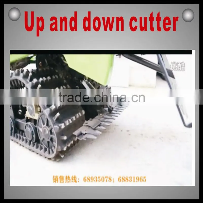 mini harvester for rice and wheat