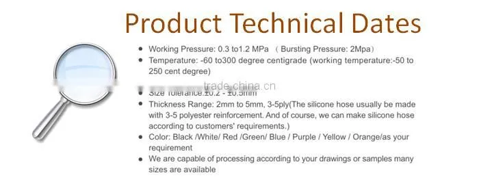 straight coupler radiator silicone hose/tube/pipe