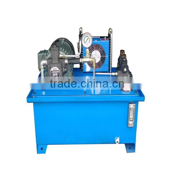 Carton machinery hydraulic power pack unit