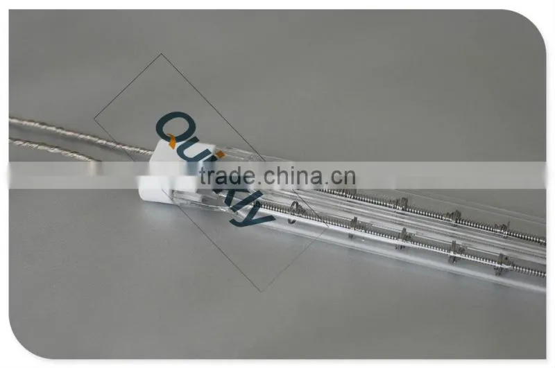 Transparent shortwave twin tubes