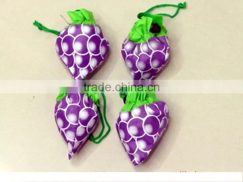 Collectible Foldable Fruit Shape 170T polyester Shopping Bag