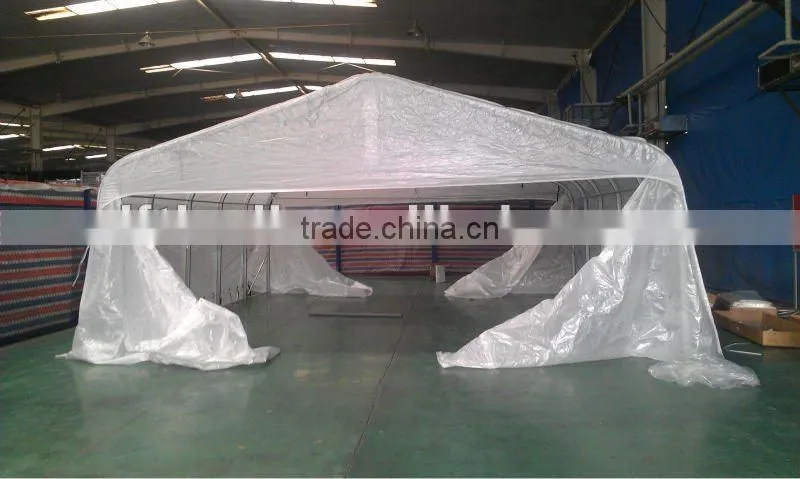 steel pipe large carport 20'x20'