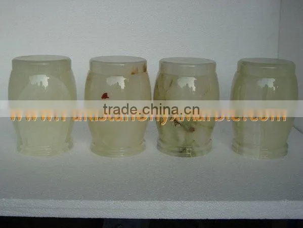 NICE & SHINE Hot Sale Popular URNS ONYX MARBLE HANDICRAFTS