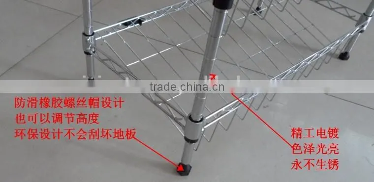 metal wire Shoe Rack Organizer Standing Storage Shelf