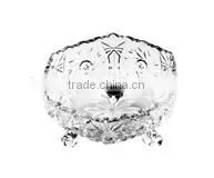 Anhui supplier offer new glass sugar bowl,candy box