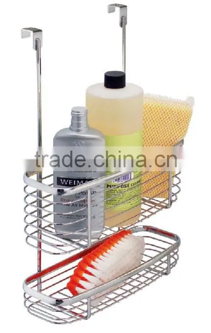 Kitchen Bakset Over The Cabinet Door Steel Wire Storage Basket
