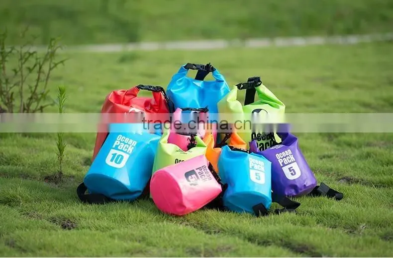 Outdoor waterproof bags drifting stooge swim dry bag 500D Ocean Pack Waterproof Bag