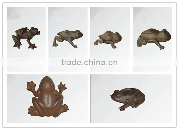 decorative cast iron frogs