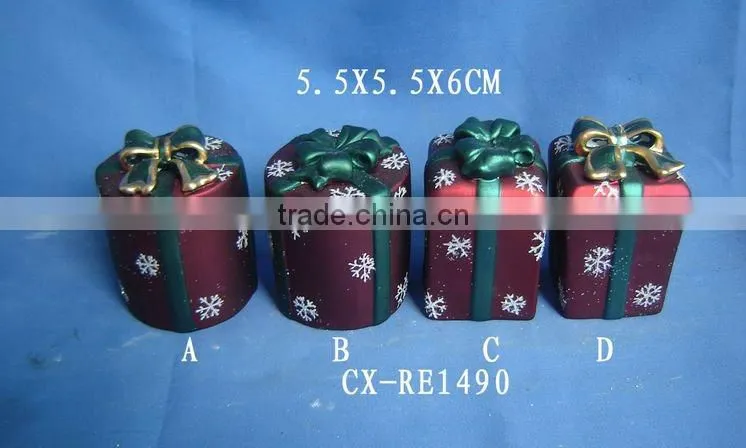 ceramic christmas set (christmas tree and snowman)-Ceramic Christmas Items