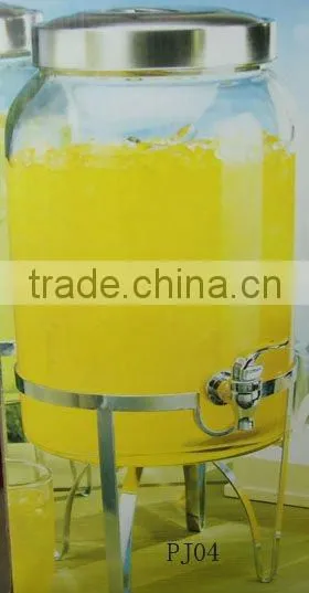 juice glass dispenser with water faucet PJ04