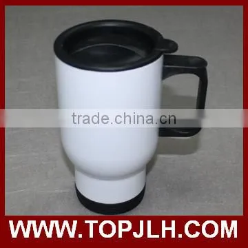 Hot Selling blank Metal Car Mug Traveling Tea cups