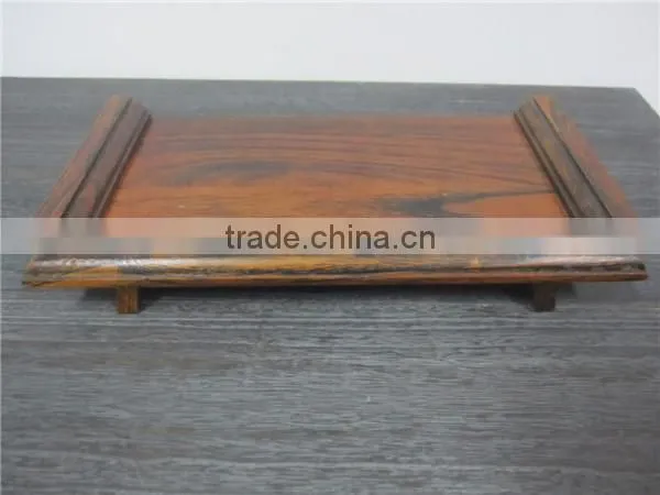 American retro leisure solid wood coffee tea table