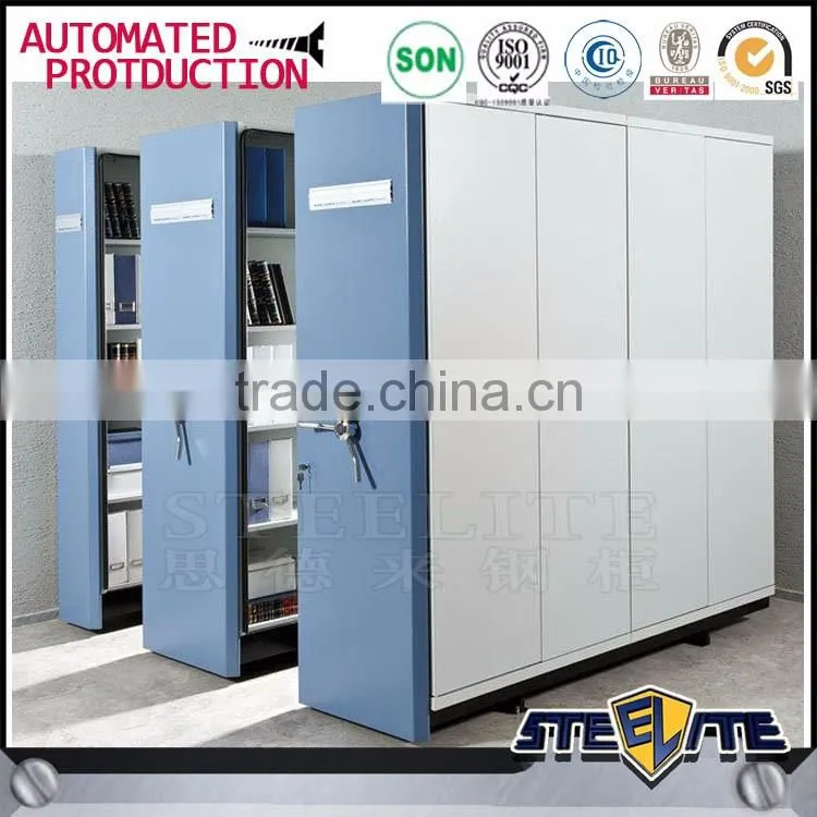 Modern style used library furniture rack shelf mobile office file rack