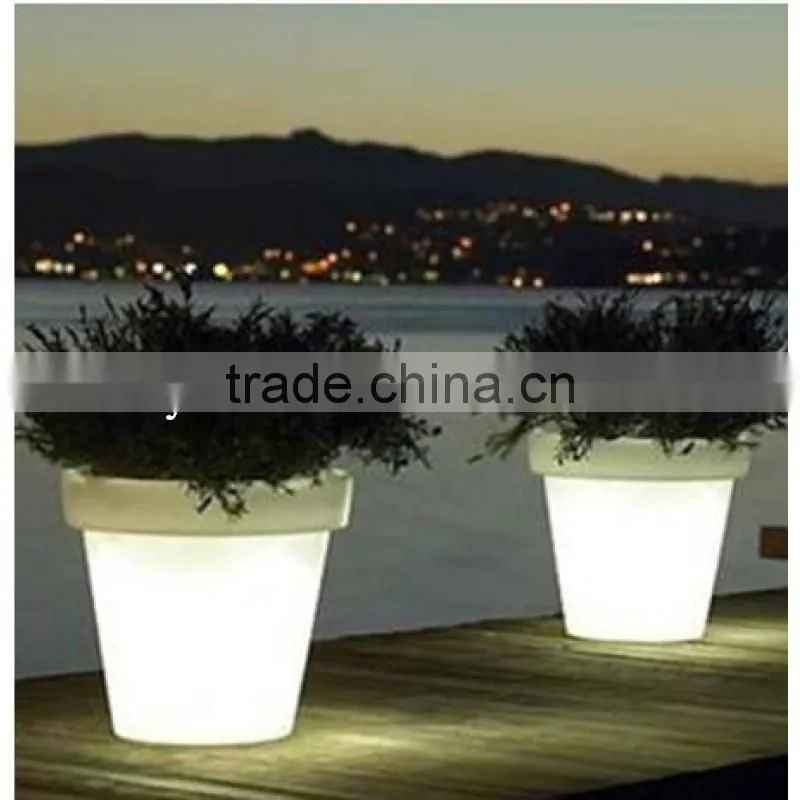 Lighting outdoor led flower pot