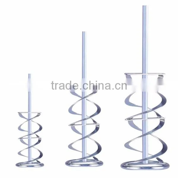 DOUBLE SPIRAL HAND PAINT MIXER MUD MIXER