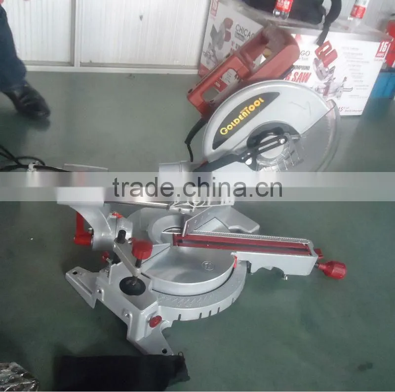 New 255mm 10" 1900w Power Wood Cutting Slide Compound Miter Saw Electric Aluminium Cut Off Machine