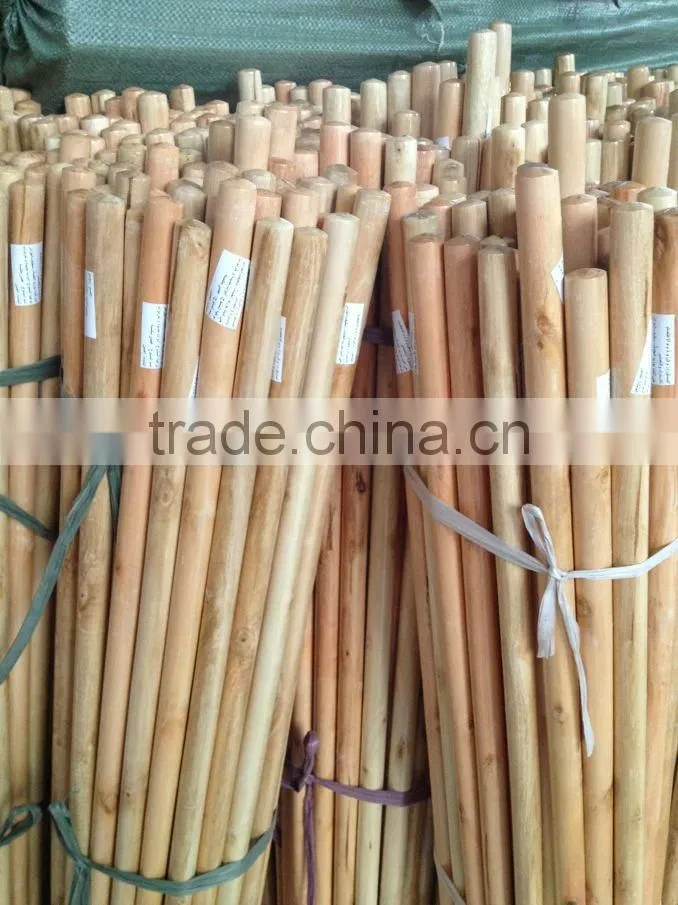 eucalyptus poles rake handle,promotion wooden rake stick for farming tools,rake handle wood made in china