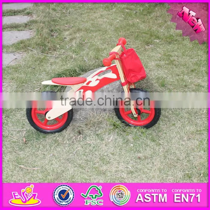 2016 new design wooden toddler balance bike for sale W16C141
