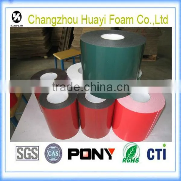 noise reduction eva roll tape foam adhesive tape eva
