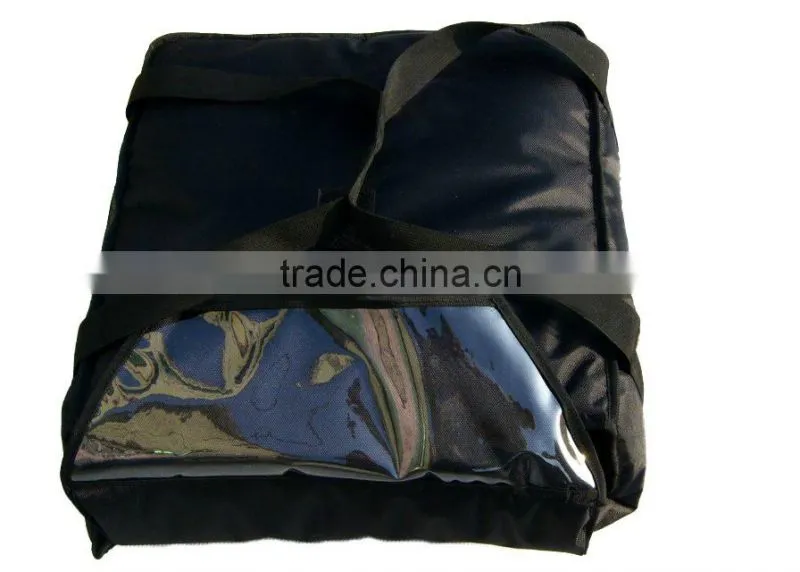 Portable Easy Clean Lining Keep Food Warm Bag / Thermal Pizza Delivery Bag