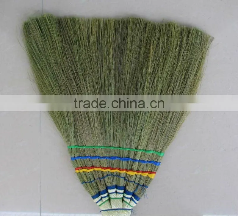 High quality raw material india sweeping grass brooms