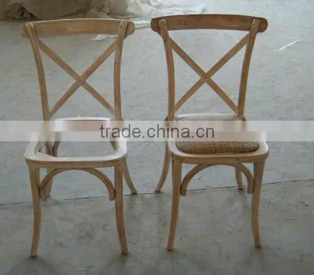 wedding banquet rental cross back living room chair