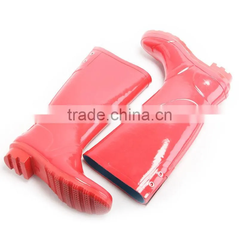 mature women rubber coach rain boots rain coat