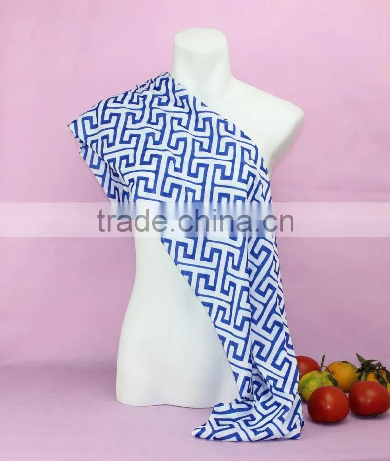 Monogram Jersey Winter Soft Fashionable Greek Key Scarf With Many Colors