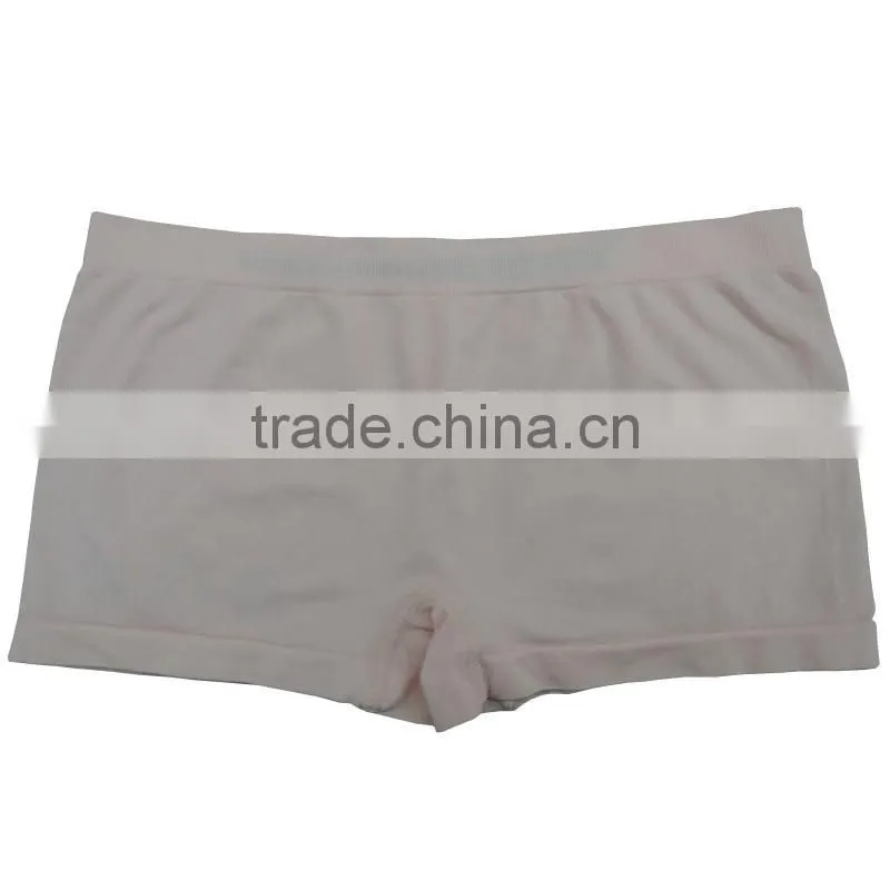 Soft nylon children's underwear boxer shorts seamless lovely girl panty lingerie