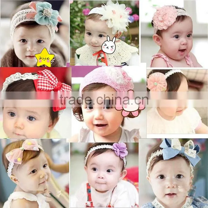 Manufacturer supply baby hair band Fashion children's hair accessories best-selling kids headwear hair ornaments