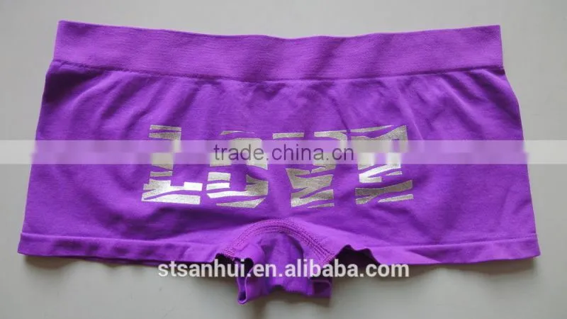 pictures ladies seamless panty/stylish hot sale young girl's seamless panty underwear