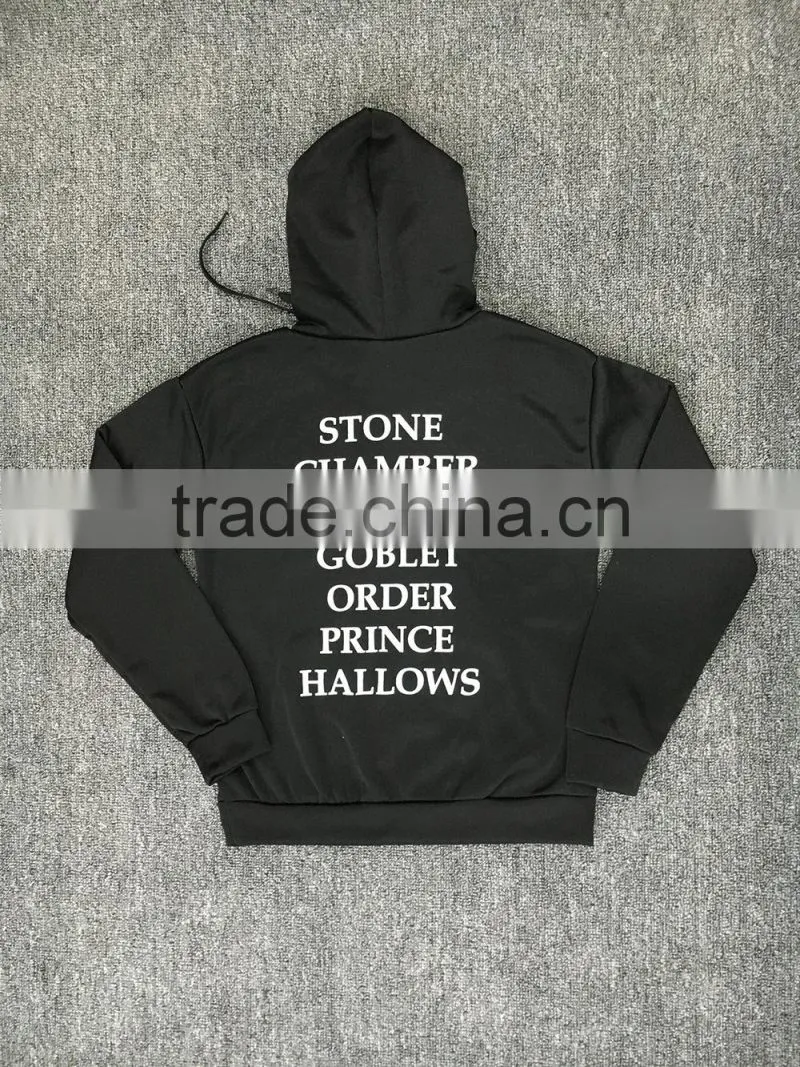 Fashion Print Hoodie Sweatshirt with Kangaroo Pocket