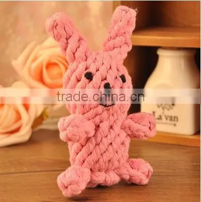 Manufacture directly Custom Cleaning teeth Cotton rope big size toy for dog