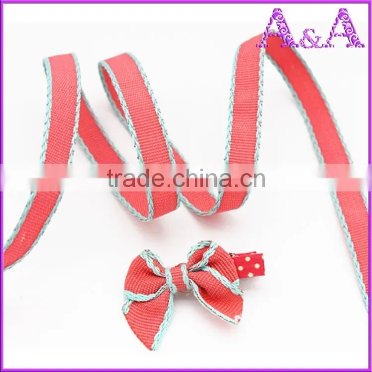 Custom Gift Decorative Polyester Ribbon Celebrate It Ribbon For Holiday