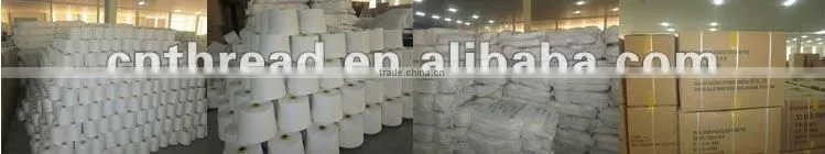 100% sewing thread for clothes raw white 20/2 ,20/3