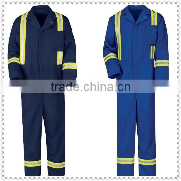 Protective Coverall NFPA2112 Compliant FR Coverall with Reflictive Stripe