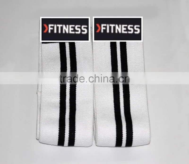 Power Weight Lifting Elasticated Knee Bandage Wraps Gym Training Straps Support