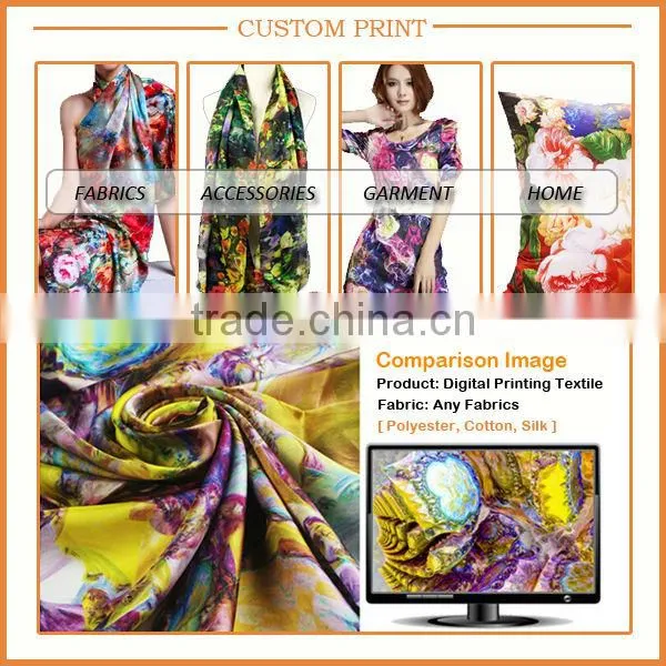 Digital Printed Flower Hot Hijab Sexy Women Scarf