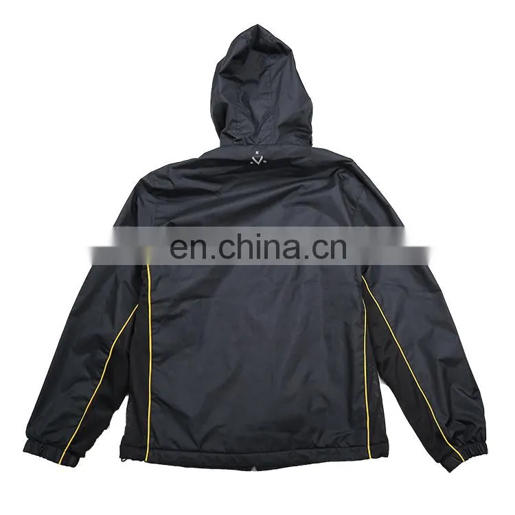 Mens team branded velvet nylon track suit