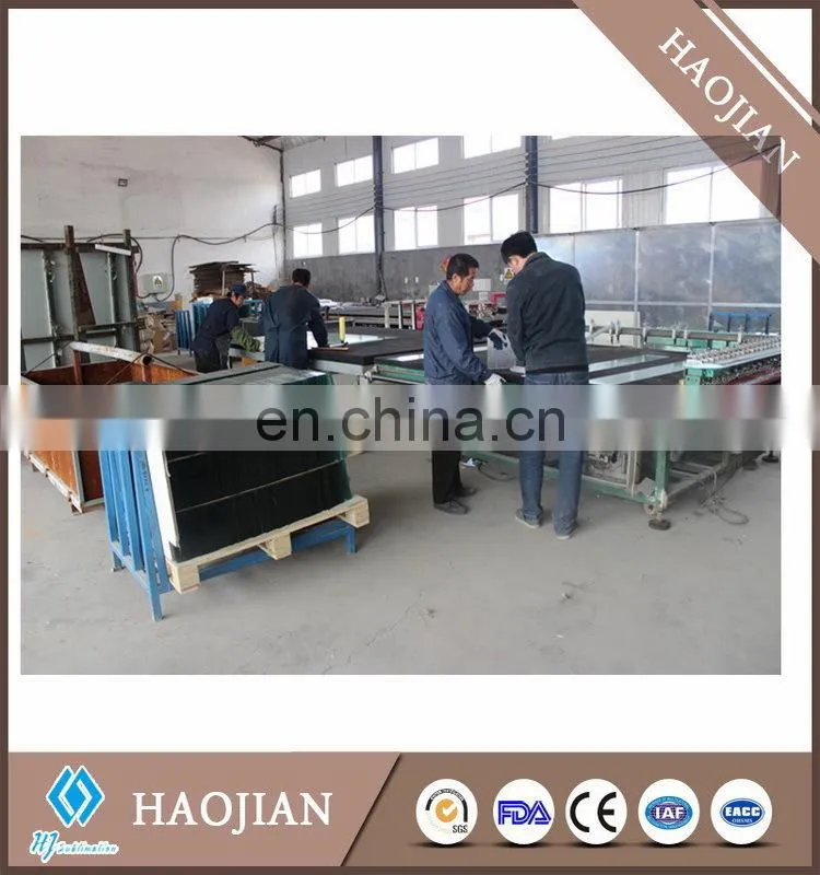 sublimation tempered smooth surface glass clock with hands and mechanism