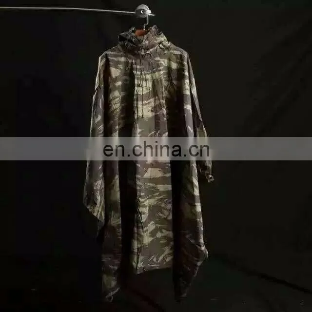 Breathable Camo Poncho Hunting Rain Wear