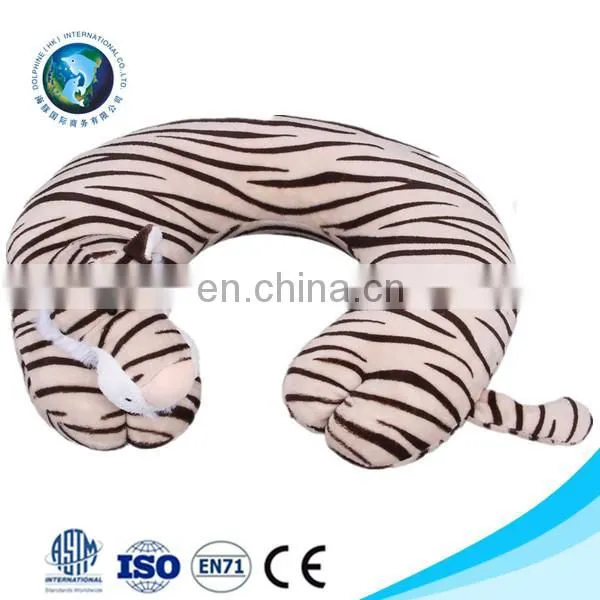Promotional fashion funny neck pillow with speaker cute plush monkey toy cheap pillow