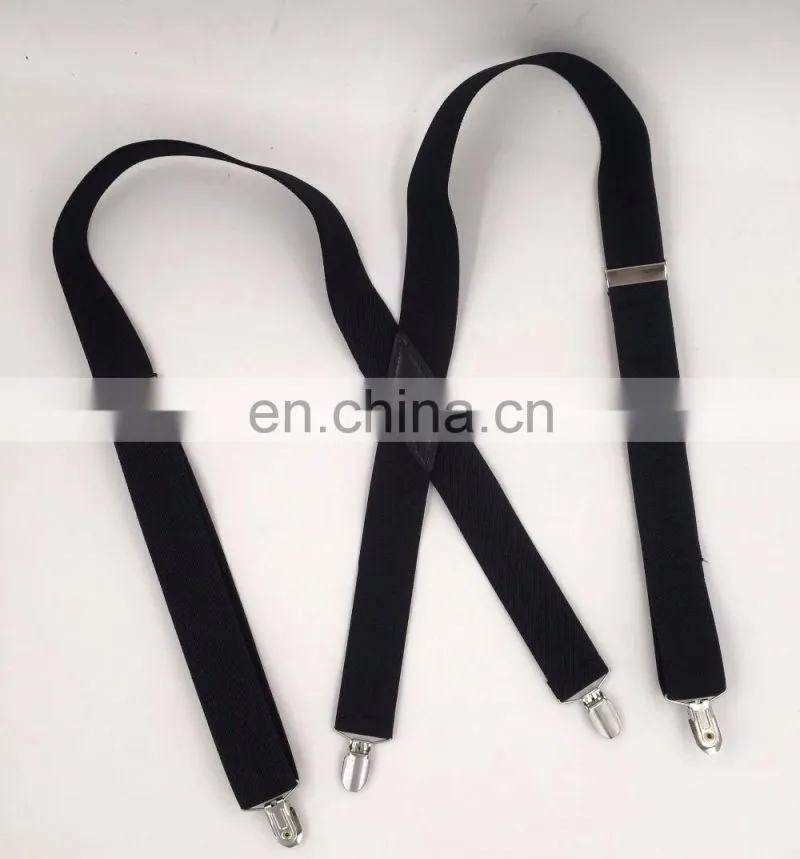 New fashion Yiwu Longkang brand 3.5cm X design suspenders