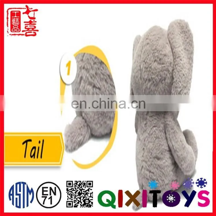 CE best selling custom plush animal elephant shaped body pillow for children